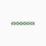 Load image into Gallery viewer, Art Deco Inspired Marquise Gemstone & Diamond Link Bracelet