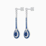 Load image into Gallery viewer, Ottoman Style Tulip Earrings Mounting with Diamond and Gemstone