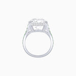 Load image into Gallery viewer, Heart Shape Ring with Diamond Accents