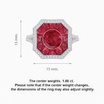 Load image into Gallery viewer, Art Deco Style Diamond Ring