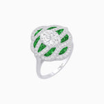 Load image into Gallery viewer, Art Deco Sea Wave Design Ring