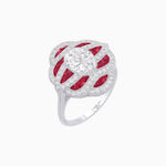 Load image into Gallery viewer, Art Deco Sea Wave Design Ring