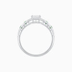 Load image into Gallery viewer, Cushion Shape Arrow Head Shank Ring with Diamond