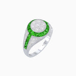Load image into Gallery viewer, Antique Inspired illusion Engagement Ring