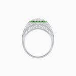 Load image into Gallery viewer, Antique Inspired illusion Engagement Ring