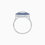 Load image into Gallery viewer, Art Deco Inspired Octagon Illusion Setting Diamond Ring