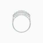 Load image into Gallery viewer, Art Deco Style Stepped Down Illusion Diamond Ring