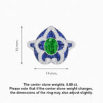 Load image into Gallery viewer, Art Deco Inspired pear shaped engagement ring with diamond