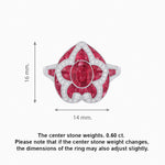 Load image into Gallery viewer, Art Deco Inspired pear shaped engagement ring with diamond