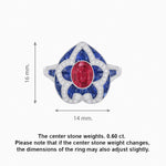 Load image into Gallery viewer, Art Deco Inspired pear shaped engagement ring with diamond