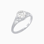Load image into Gallery viewer, Antique Inspired Round Center Mounting Ring with Scrollwork