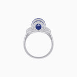 Load image into Gallery viewer, Art Deco Inspired Calibré-Cut Gemstone Barrel Cocktail Ring