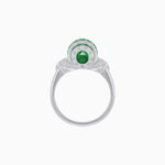 Load image into Gallery viewer, Art Deco Inspired Calibré-Cut Gemstone Barrel Cocktail Ring