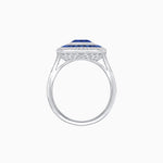 Load image into Gallery viewer, Vintage-Inspired Multi-Halo Gemstone Ring