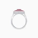 Load image into Gallery viewer, Vintage-Inspired Multi-Halo Gemstone Ring