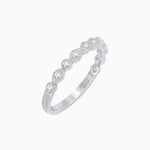 Load image into Gallery viewer, Vintage Inspired Round Diamond Marquise Motif Half Band