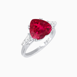 Load image into Gallery viewer, Art Deco Inspired Convertible Heart-Shaped Diamond Jacket Ring