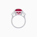 Load image into Gallery viewer, Art Deco Inspired Convertible Heart-Shaped Diamond Jacket Ring