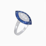 Load image into Gallery viewer, Antique Design Illusion Setting Marquise Diamond Ring - Shahin Jewelry