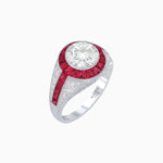 Load image into Gallery viewer, Antique Inspired Engagement Ring - Shahin Jewelry