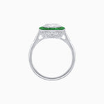 Load image into Gallery viewer, Antique Inspired Halo Ring - Shahin Jewelry
