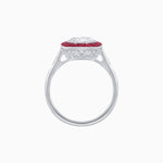 Load image into Gallery viewer, Antique Inspired Halo Ring - Shahin Jewelry