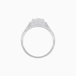 Load image into Gallery viewer, Antique Inspired Hexagonal Illusion Cluster Ring with Openwork - Shahin Jewelry