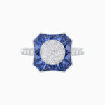 Load image into Gallery viewer, Antique Inspired Illusion Diamond Ring - Shahin Jewelry