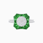 Load image into Gallery viewer, Antique Inspired Illusion Diamond Ring - Shahin Jewelry