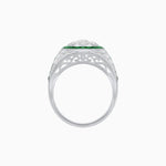 Load image into Gallery viewer, Antique Inspired illusion Engagement Ring - Shahin Jewelry