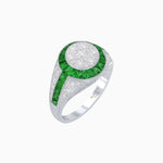 Load image into Gallery viewer, Antique Inspired illusion Engagement Ring - Shahin Jewelry