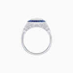 Load image into Gallery viewer, Antique Inspired Illusion Setting Diamond Ring - Shahin Jewelry