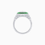 Load image into Gallery viewer, Antique Inspired Illusion Setting Diamond Ring - Shahin Jewelry