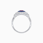Load image into Gallery viewer, Antique Inspired Marquis Ring - Shahin Jewelry