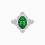 Load image into Gallery viewer, Antique Inspired Marquis Ring - Shahin Jewelry