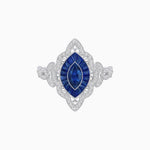 Load image into Gallery viewer, Antique Inspired Marquis Ring - Shahin Jewelry