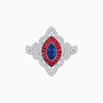 Load image into Gallery viewer, Antique Inspired Marquis Ring - Shahin Jewelry