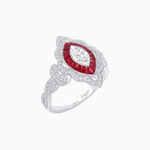Load image into Gallery viewer, Antique Inspired Marquis Ring - Shahin Jewelry