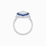 Load image into Gallery viewer, Antique Inspired Marquise Cut Diamond and Cocktail Ring - Shahin Jewelry
