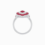 Load image into Gallery viewer, Antique Inspired Marquise Cut Gemstone Cocktail Ring - Shahin Jewelry