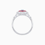 Load image into Gallery viewer, Antique Inspired Marquise Cut Gemstone Ring - Shahin Jewelry