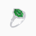 Load image into Gallery viewer, Antique Inspired Marquise Cut Gemstone Ring - Shahin Jewelry