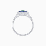 Load image into Gallery viewer, Antique Inspired Marquise Cut Gemstone Ring - Shahin Jewelry