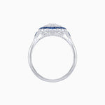 Load image into Gallery viewer, Antique Inspired Oval Cut Diamond and Cocktail Ring - Shahin Jewelry