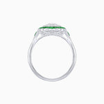 Load image into Gallery viewer, Antique Inspired Oval Cut Diamond and Cocktail Ring - Shahin Jewelry