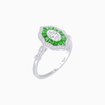Load image into Gallery viewer, Antique Inspired Oval Cut Diamond Ring - Shahin Jewelry