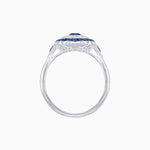 Load image into Gallery viewer, Antique Inspired Oval Cut Gemstone Cocktail Ring - Shahin Jewelry
