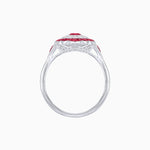 Load image into Gallery viewer, Antique Inspired Oval Cut Gemstone Cocktail Ring - Shahin Jewelry