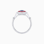 Load image into Gallery viewer, Antique Inspired Oval Cut Gemstone Ring - Shahin Jewelry