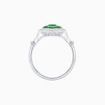 Load image into Gallery viewer, Antique Inspired Oval Cut Gemstone Ring - Shahin Jewelry